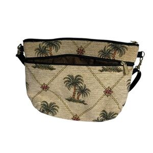 Danny K. Beverly Hills Tapestry Palm Trees Crossbody